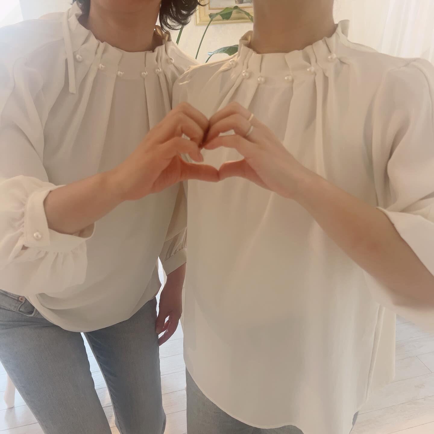 洋服の偶然の揃い🤣 