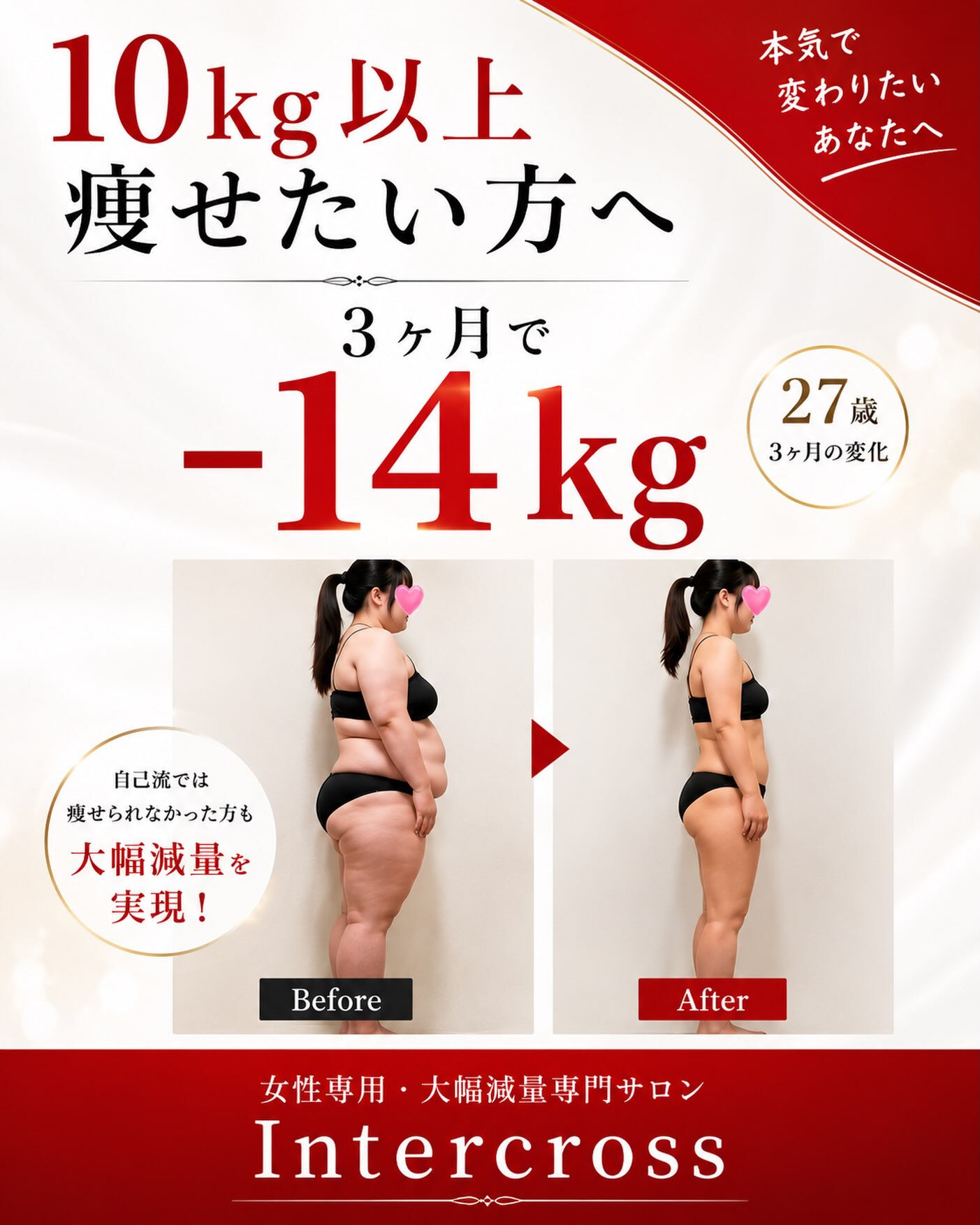 「10kg以上痩せたい